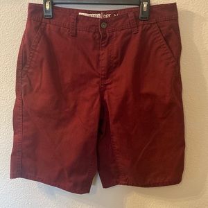 Freeworld red shorts size 31